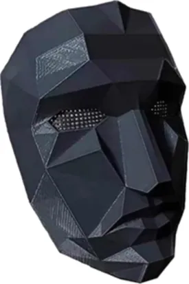 Adult's Deadly Game Master Supervisor Mask Costume Accessory