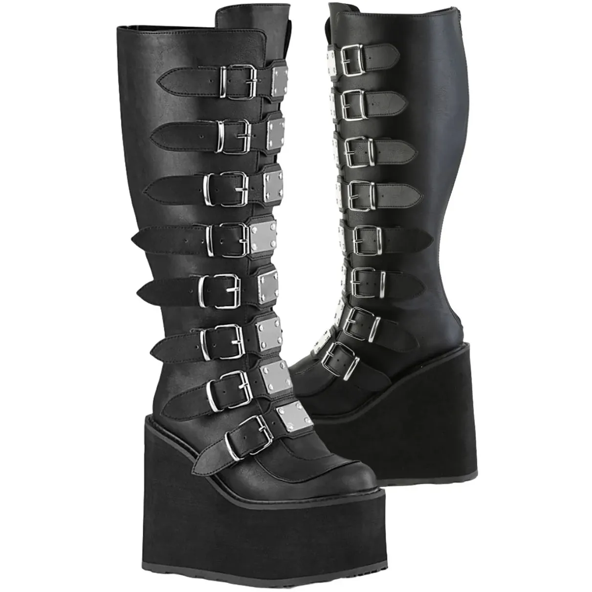 DemoniaCult Swing 815WC Boots WIDE CALF