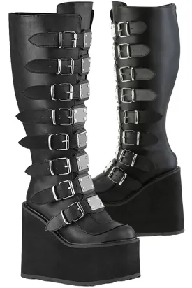 DemoniaCult Swing 815WC Boots WIDE CALF