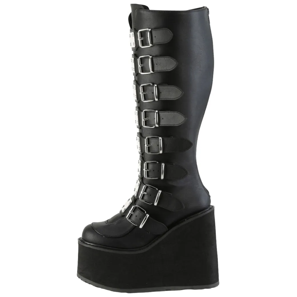DemoniaCult Swing 815WC Boots WIDE CALF