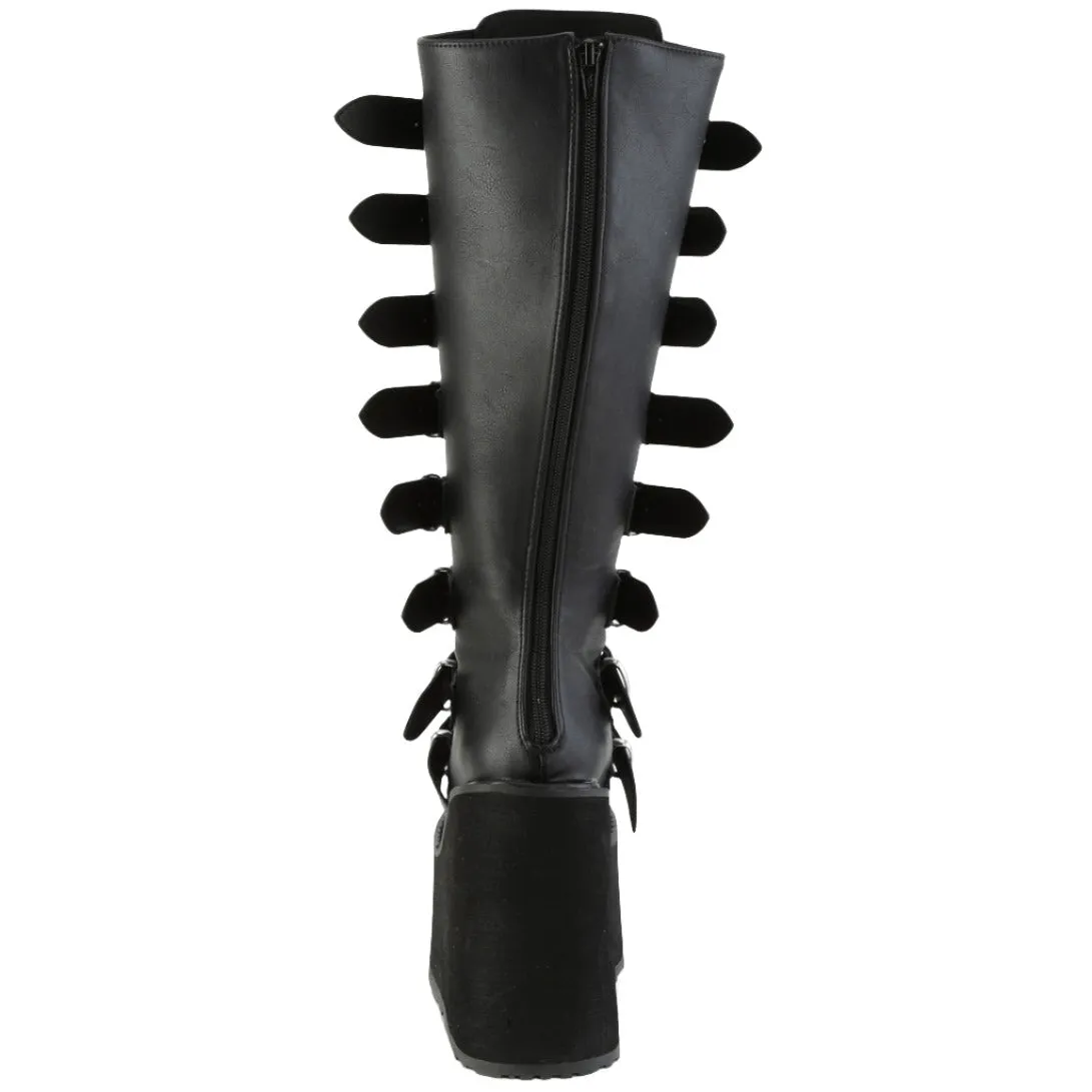 DemoniaCult Swing 815WC Boots WIDE CALF
