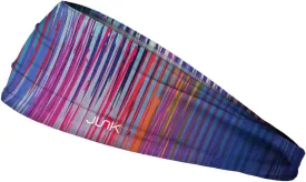 JUNK Brands Black Rock Rave Big Bang Lite Headband, Blue/Pink, One Size,BLACKROCKRAVE-BBL