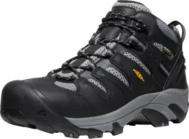 KEEN Utility Men's Lansing Mid Height Steel Toe Waterproof Work Boots