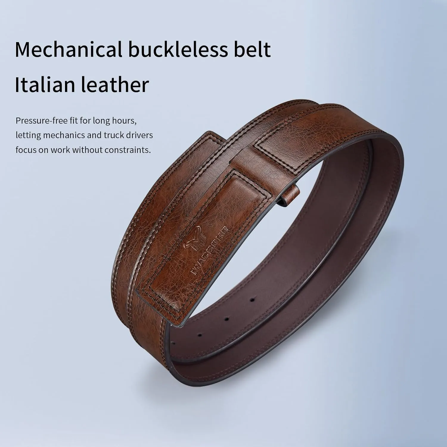 Mechanic Belts for Men No Scratch Buckleless Belt-Belts That Don T Dig into Belly