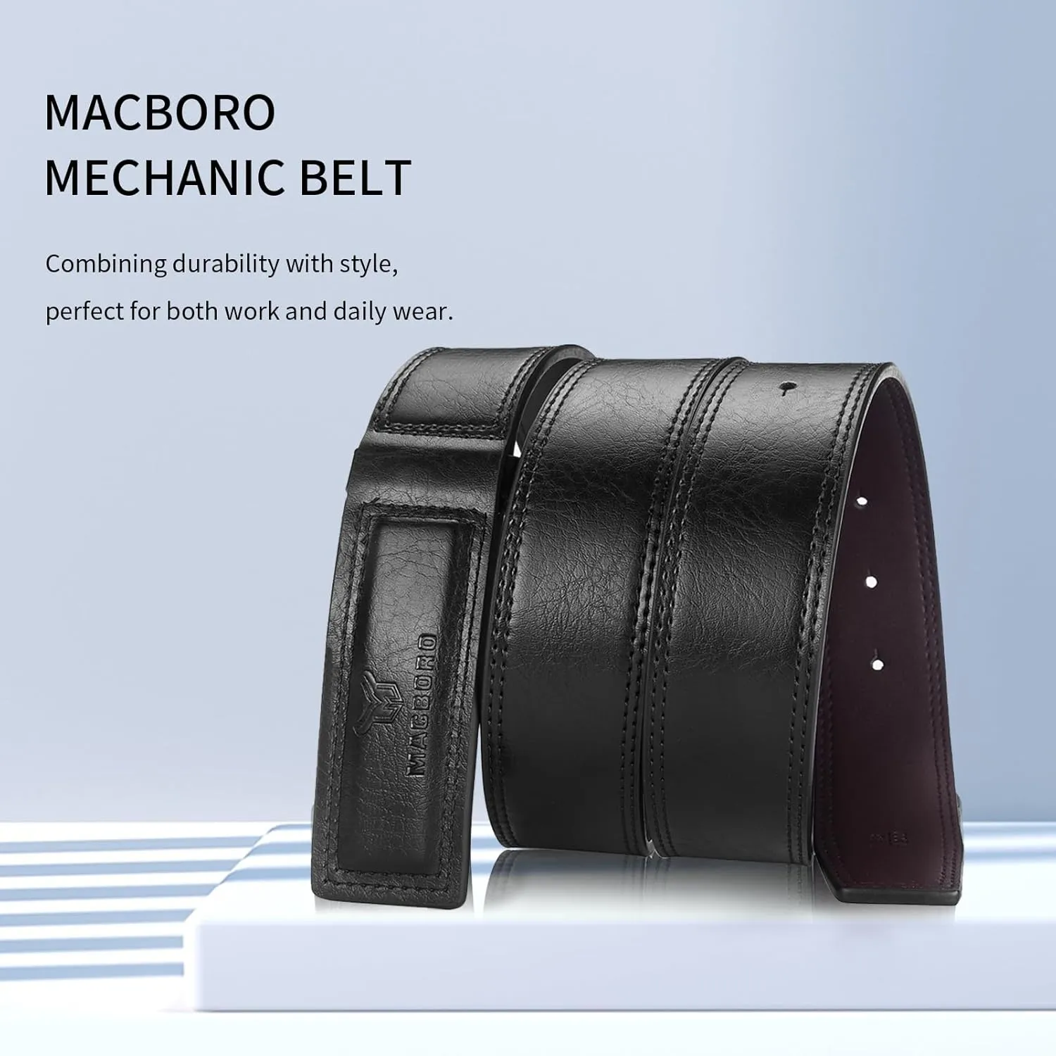 Mechanic Belts for Men No Scratch Buckleless Belt-Belts That Don T Dig into Belly