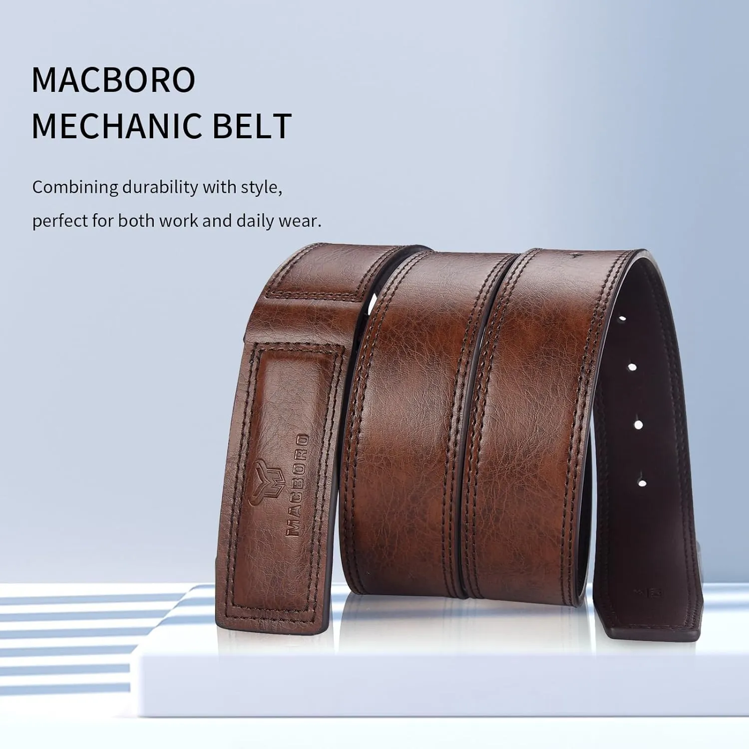 Mechanic Belts for Men No Scratch Buckleless Belt-Belts That Don T Dig into Belly